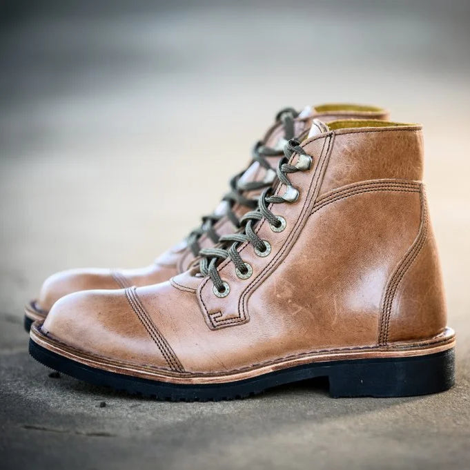 Jim Green Numzaan - Natural Veg Tan Jim Green Footwear