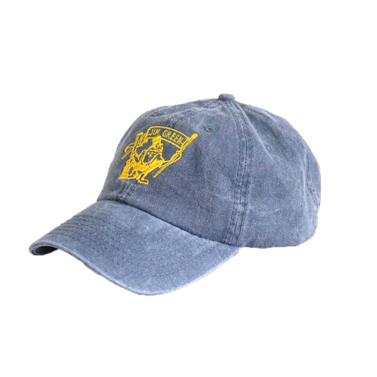 Jim Green Base Cap Twill - Navy Washed Jim Green Footwear