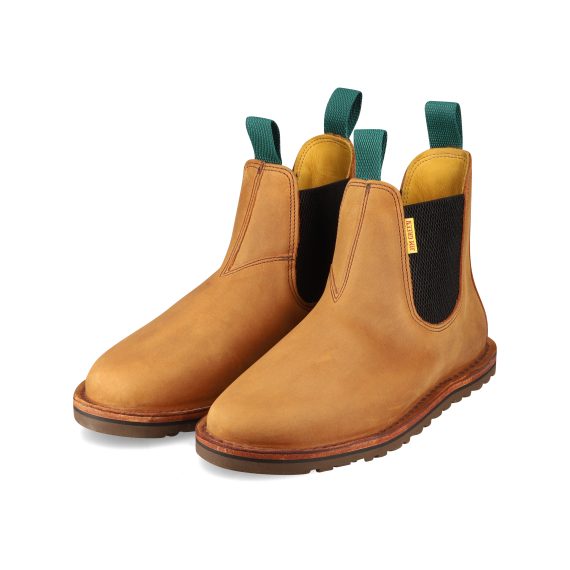 Stockman Chelsea Barefoot - Fudge Jim Green Footwear