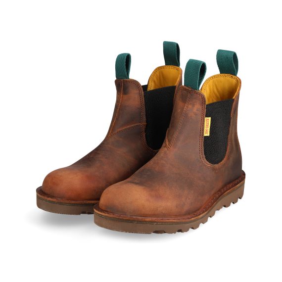 Stockman Chelsea Tyre Wedge - Bronco Jim Green Footwear