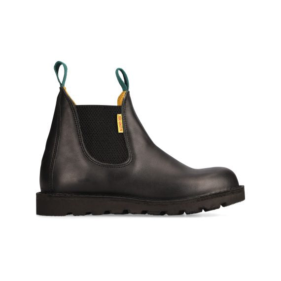 Jim Green Stockman Chelsea Tyre Wedge - Black Jim Green Footwear