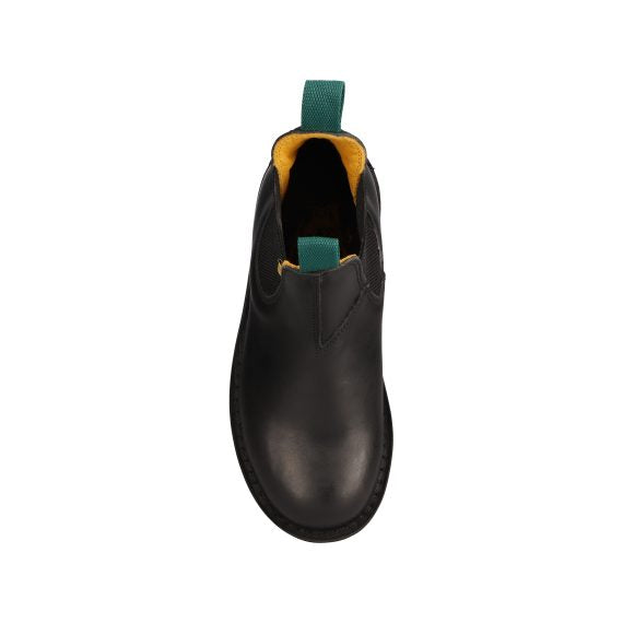 Stockman Chelsea Tyre Wedge - Black Jim Green Footwear