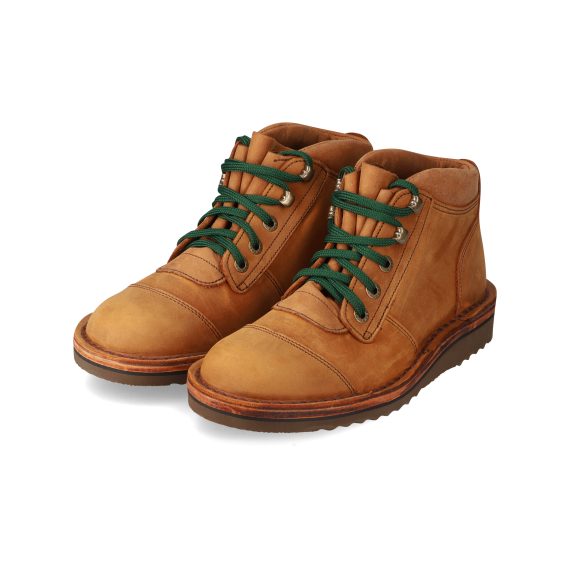 African Ranger Leather Midsole - Fudge Jim Green Footwear 