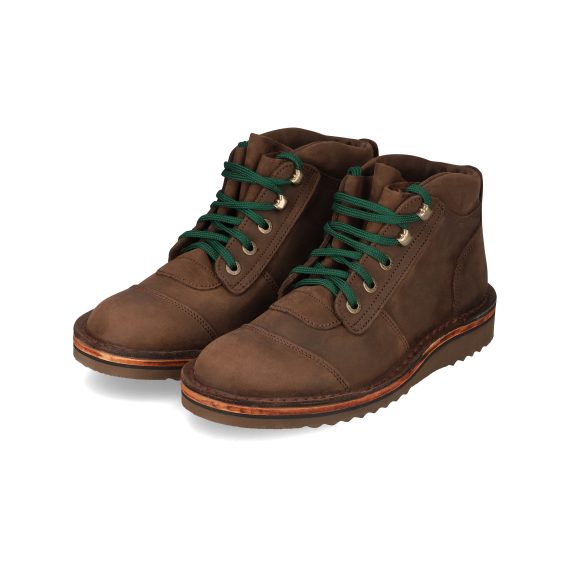 African Ranger Leather Midsole - Houston Brown Jim Green Footwear 