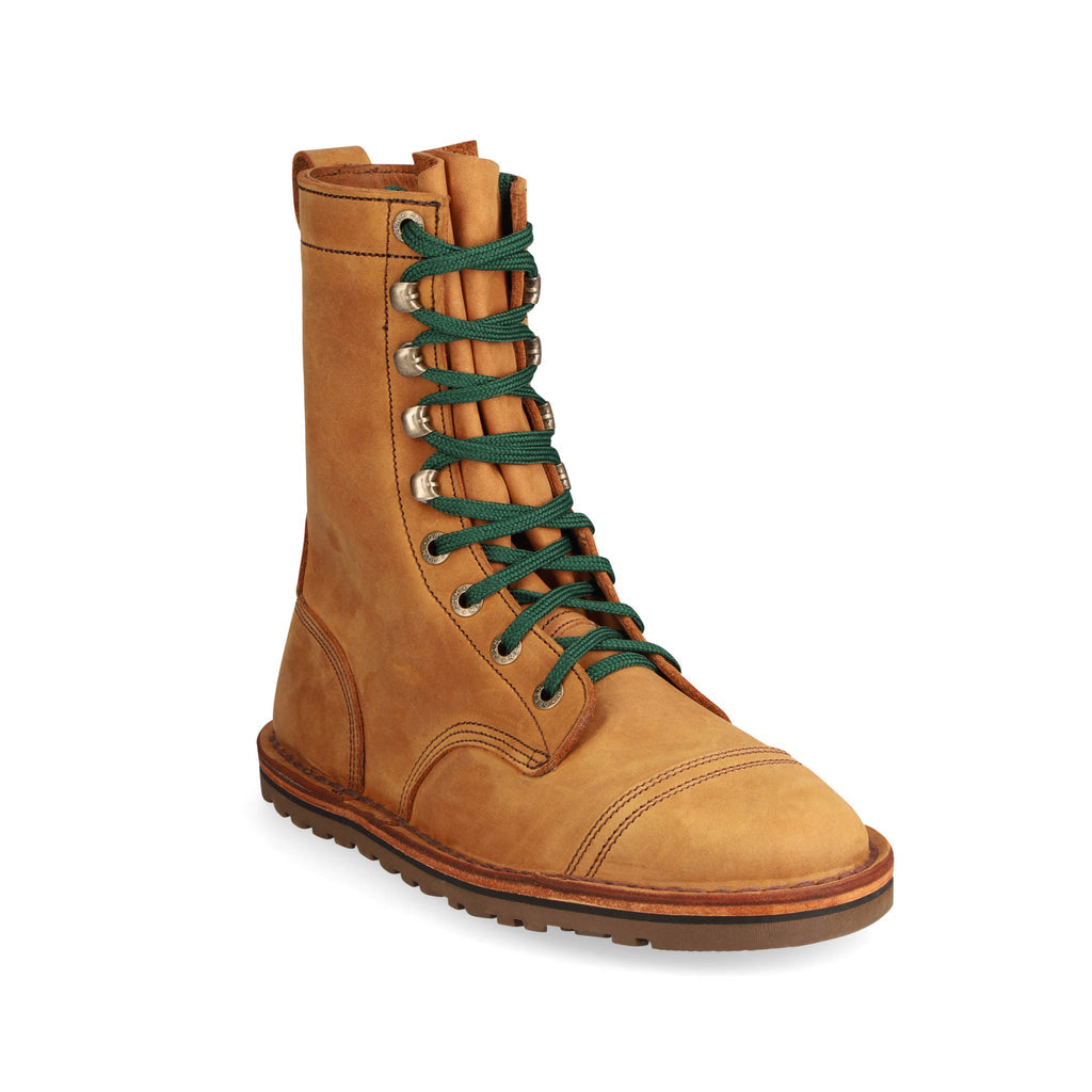 Barfuß African Trooper Stiefel – Fudge Jim Green Footwear 