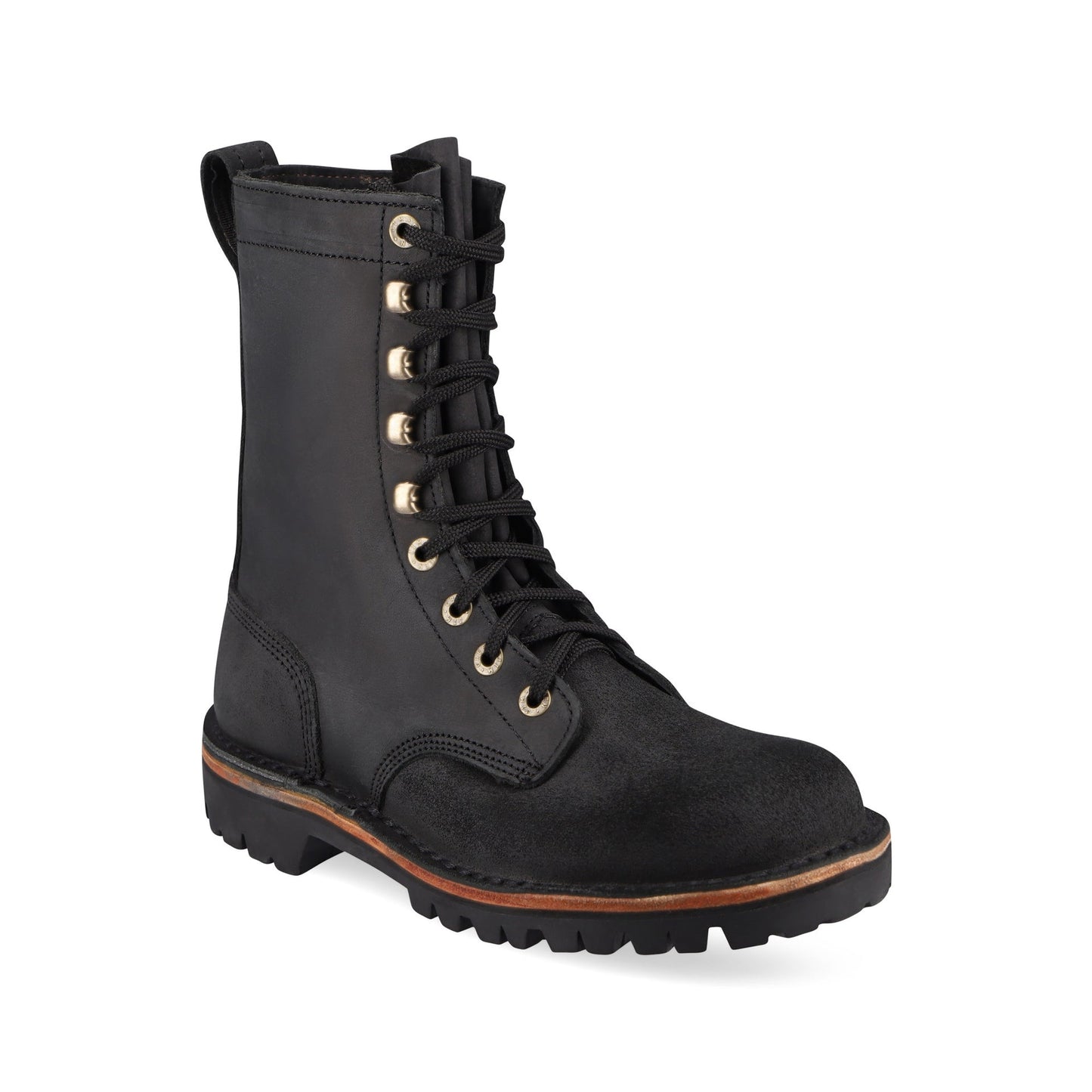 Rugged African Trooper - Houston Black Jim Green Footwear 