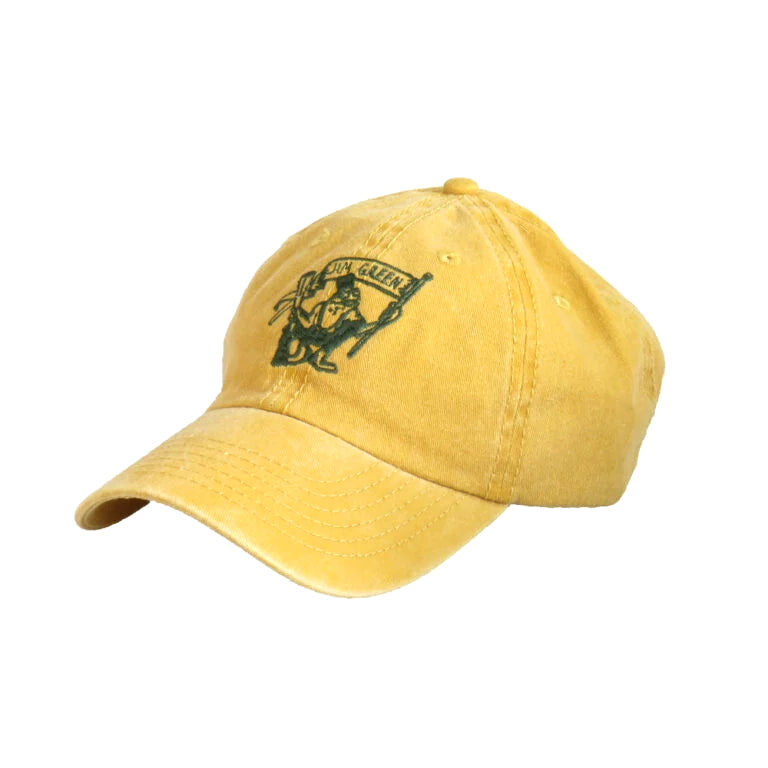 Jim Green Base Cap Twill - Mustard Washed Jim Green Footwear 