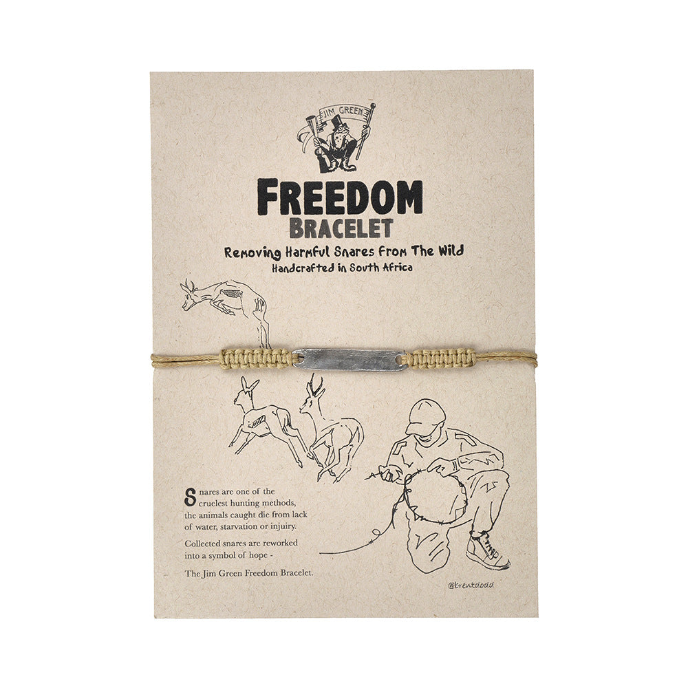 The Freedom Bracelet - Sand  Jim Green Footwear 