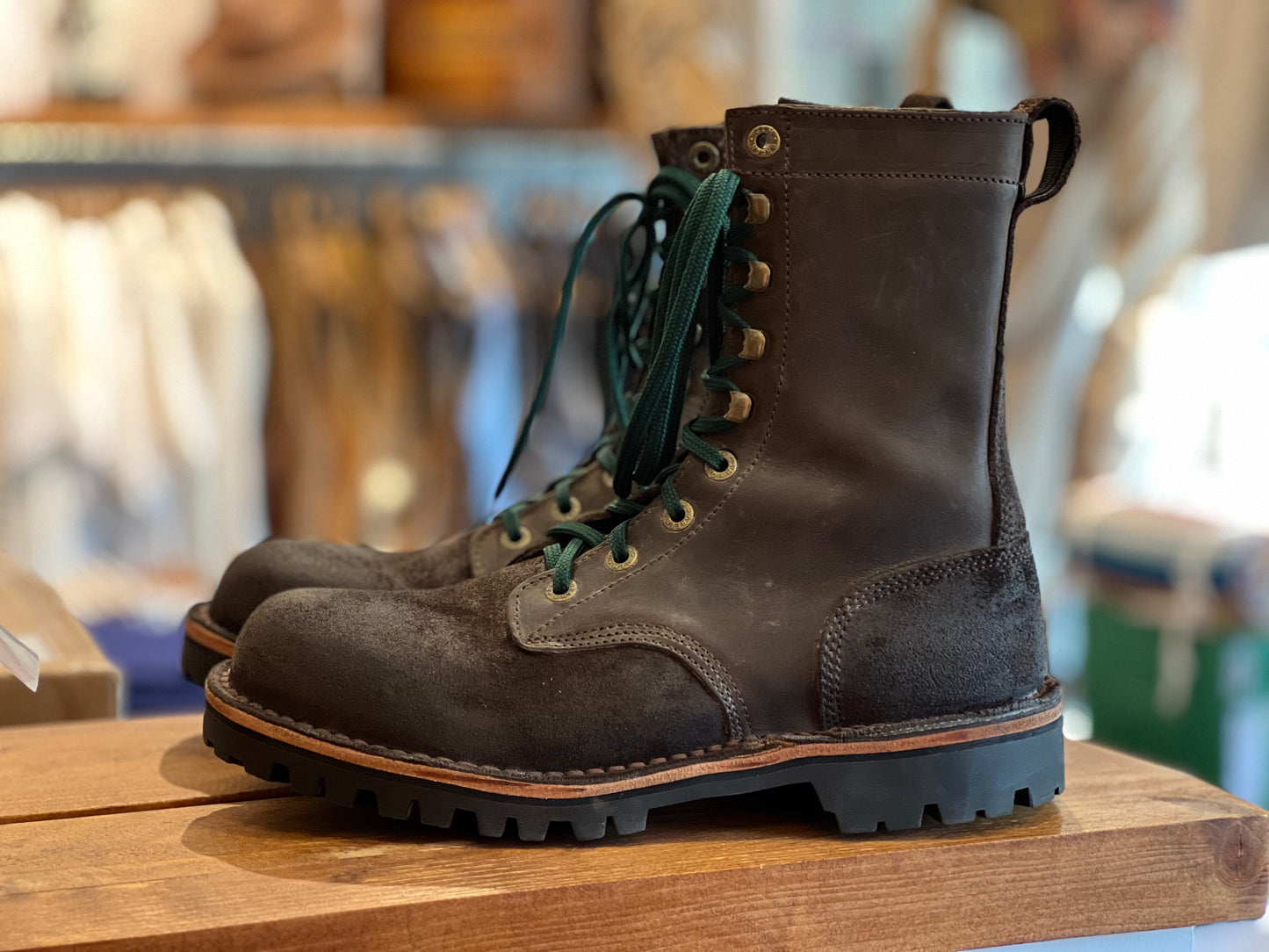 Rugged African Trooper - Houston Brown  - UK08.5 (Preconditioned) Jim Green Footwear 