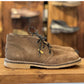 Vellie Suede – Khaki - UK12 (Slight Brushing Irregularity)