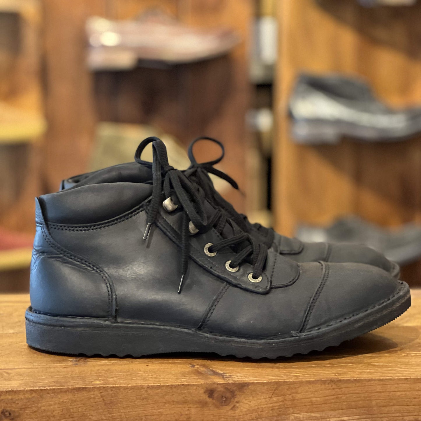 African Ranger - Houston Black (Lightly Worn / Conditioned – Excellent Condition Jim Green Footwear 