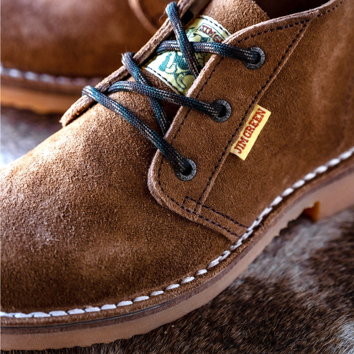 Vellie Suede – Chestnut  Jim Green Footwear 