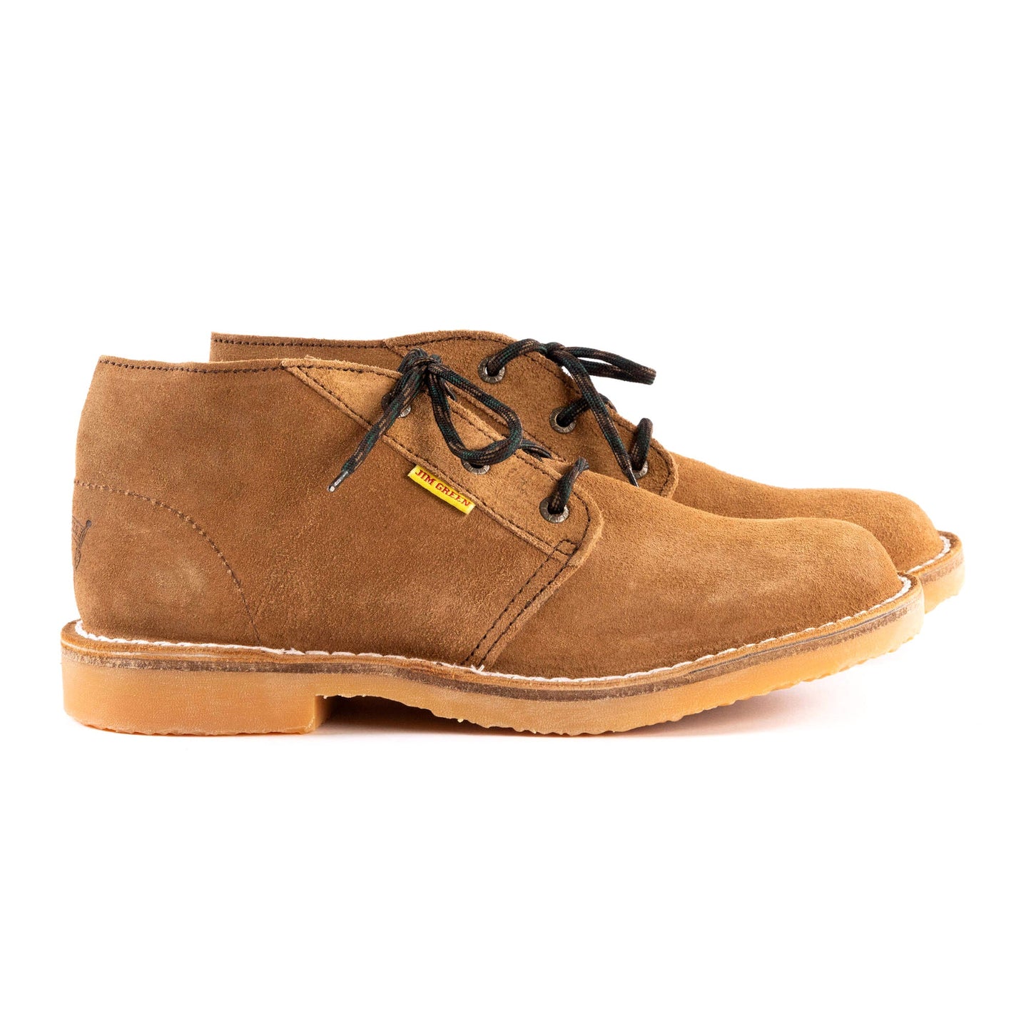 Vellie Suede – Khaki - UK12 (Slight Brushing Irregularity) Jim Green Footwear 