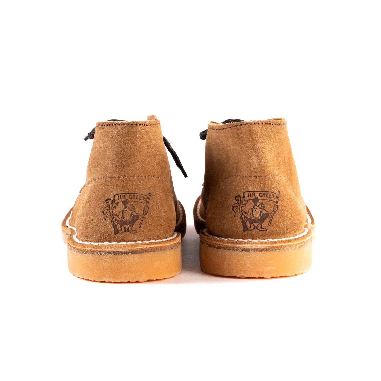 Vellie Suede – Khaki - UK12 (Slight Brushing Irregularity) Jim Green Footwear 