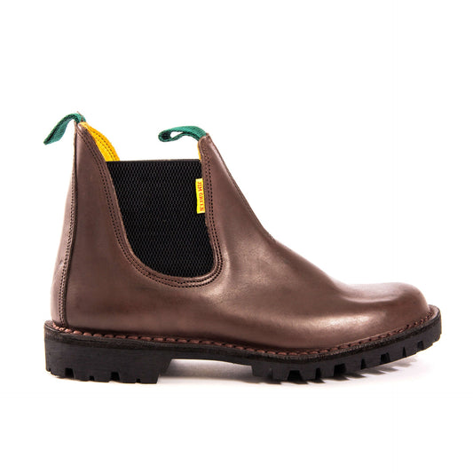 Jim Green Stockman Chelsea Brown sideview Jim Green Footwear 